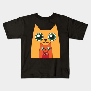 THREE CATS Kids T-Shirt